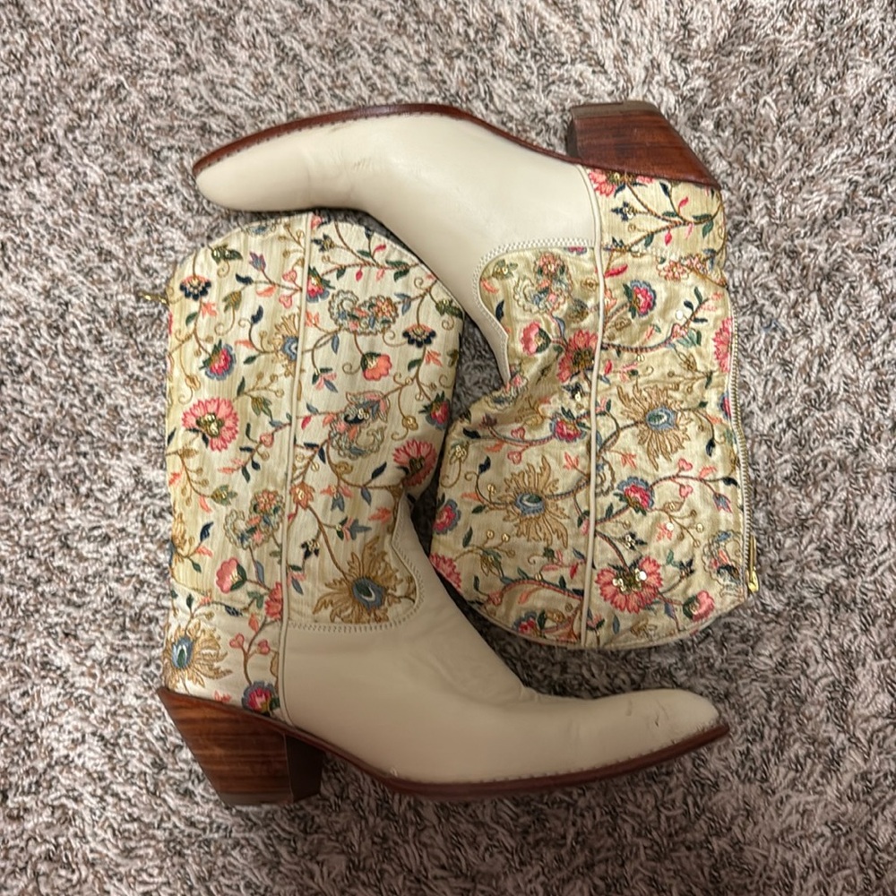 Sequin Boots